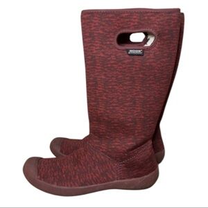 Bogs Summit Knit Waterproof Boots Women's Size 9